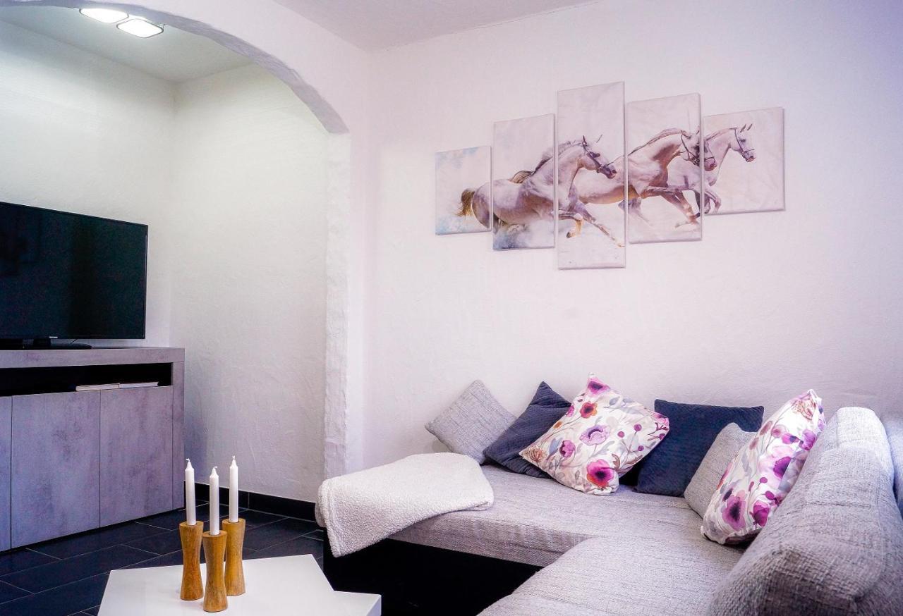 Moderne Ferienwohnung Black Beauty Auf Idyllischem Reiterhof Naehe Burg Eltz Münstermaifeld 외부 사진