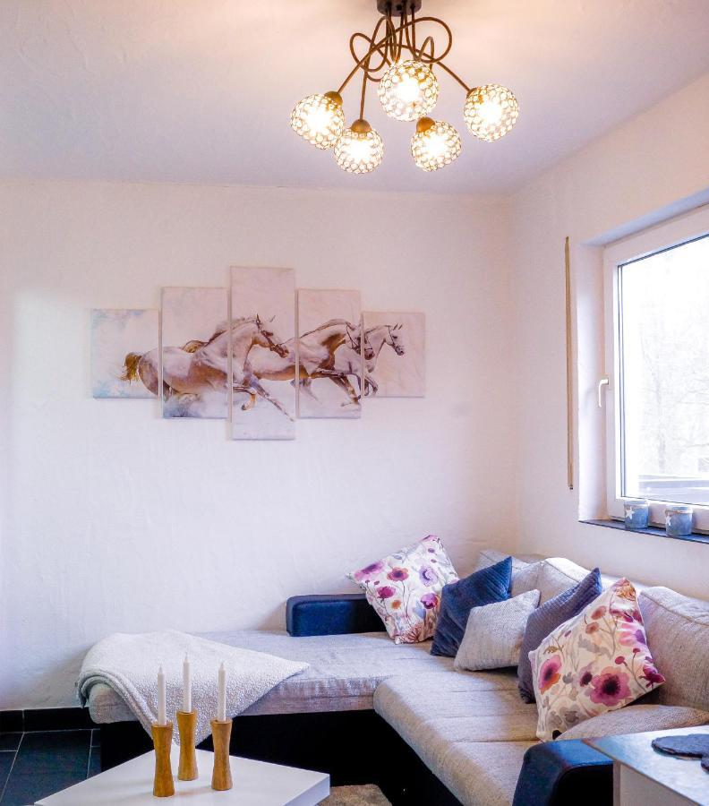 Moderne Ferienwohnung Black Beauty Auf Idyllischem Reiterhof Naehe Burg Eltz Münstermaifeld 외부 사진